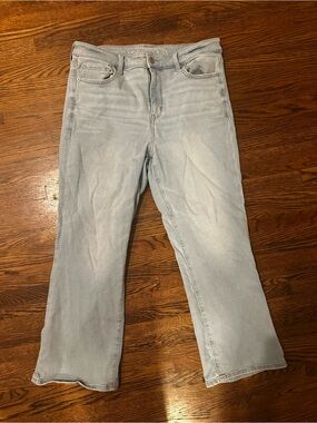 American Eagle Outfitters Light Blue Flare Jeans